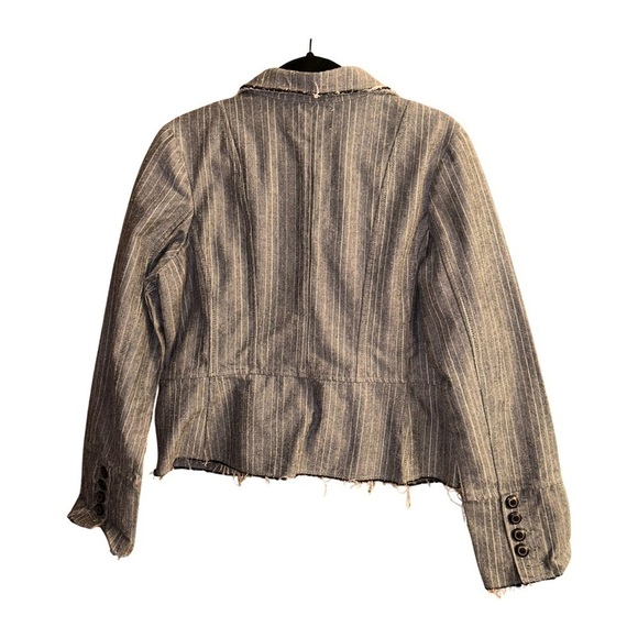 Ruff Hewn Distressed Grey Blazer - Size XL - Picture 2 of 4